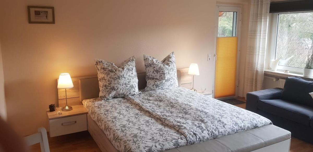 Modernes Apartment Im Gruenen, Mit Park- Und Meer-Naehe Бад-Цвишенан Экстерьер фото